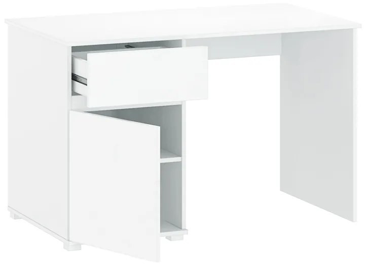 Számítógépasztal Lafer 1D1S/120 (fehér). 1034084