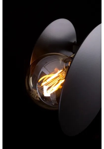 Csillár zsinóron IDEA 4xE27/15W/230V fekete