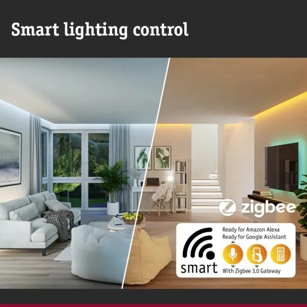 Paulmann 95386 - LED/15W IP44 állítható SMART VELUNA fürdőszobai lámpa 230V