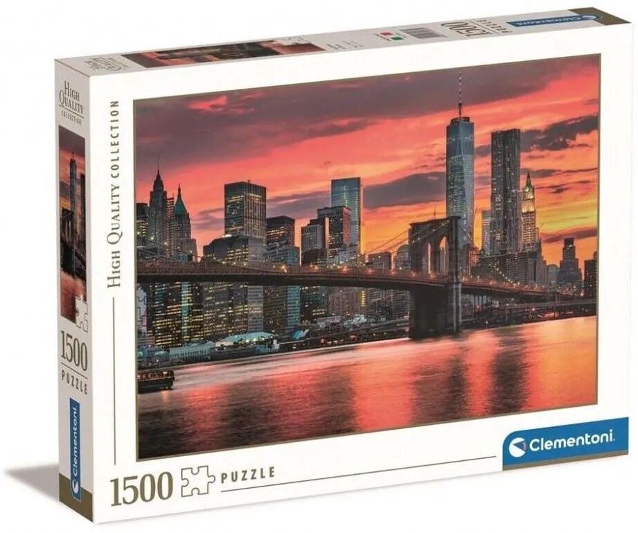 New York East River 1500 db-os puzzle Clementoni