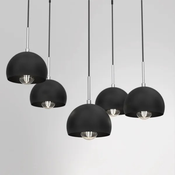 Csillár zsinóron COOL 5xE27/60W/230V