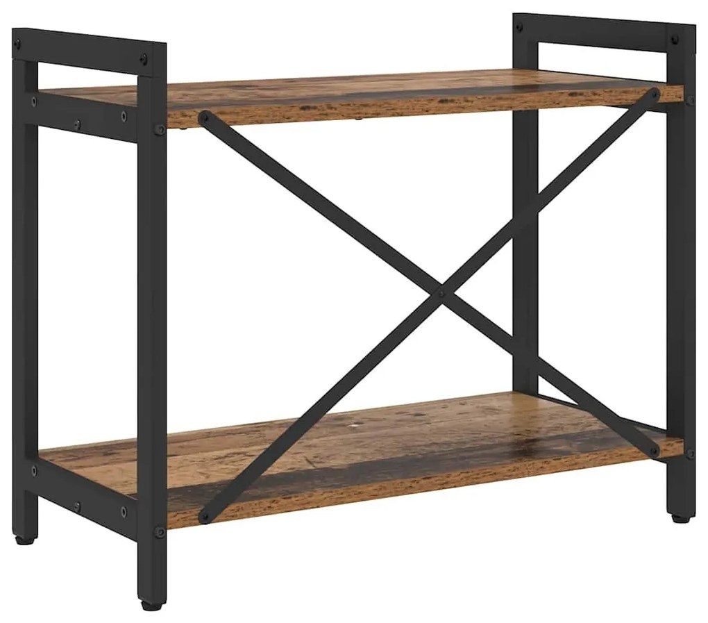 Könyvszekrény Régi fa 60 x 30 x 48.5 cm Faanyag