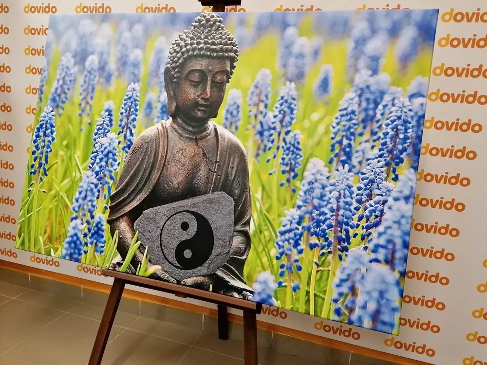 Kép Buddha jing jang szimbólummal