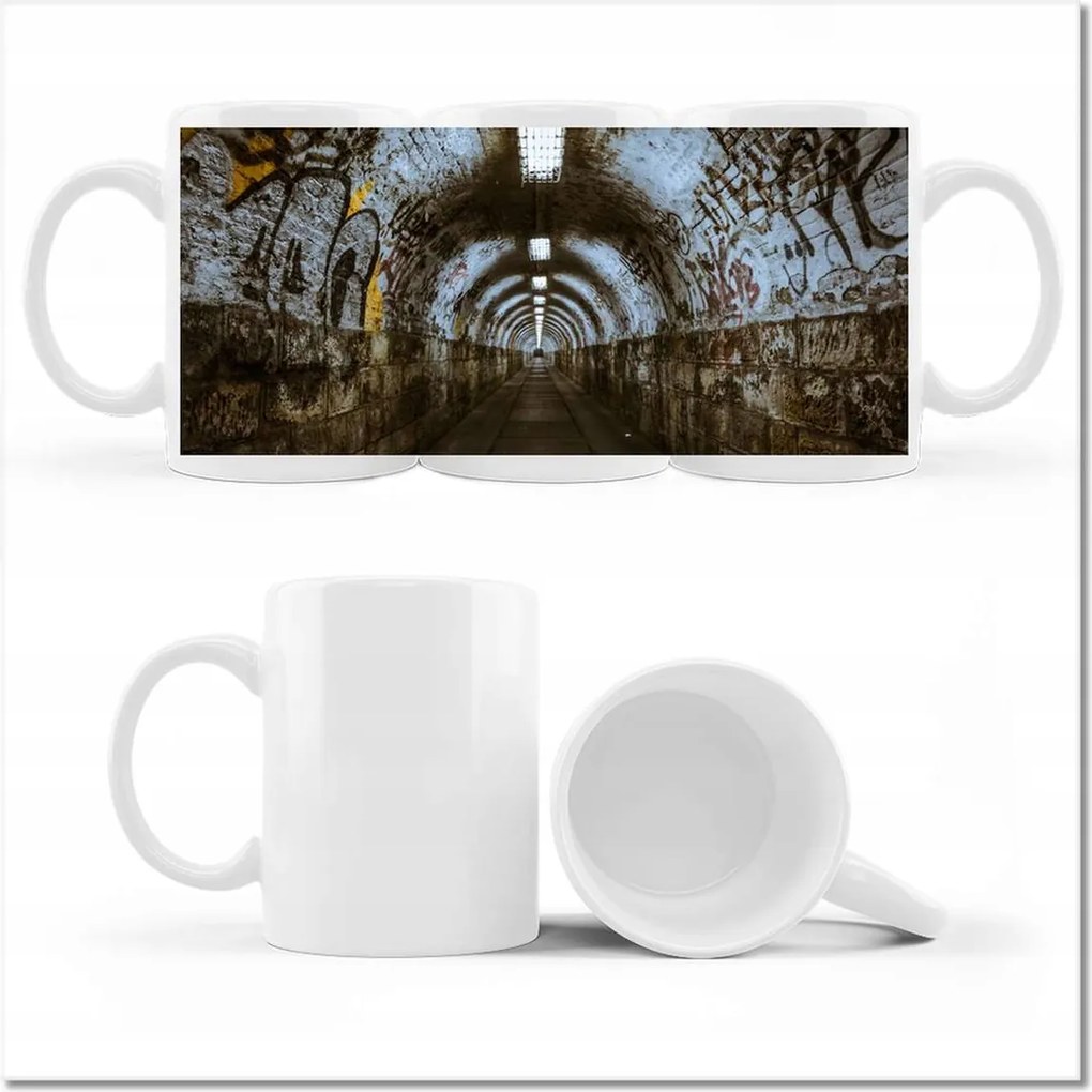 Alagút mintás bögre