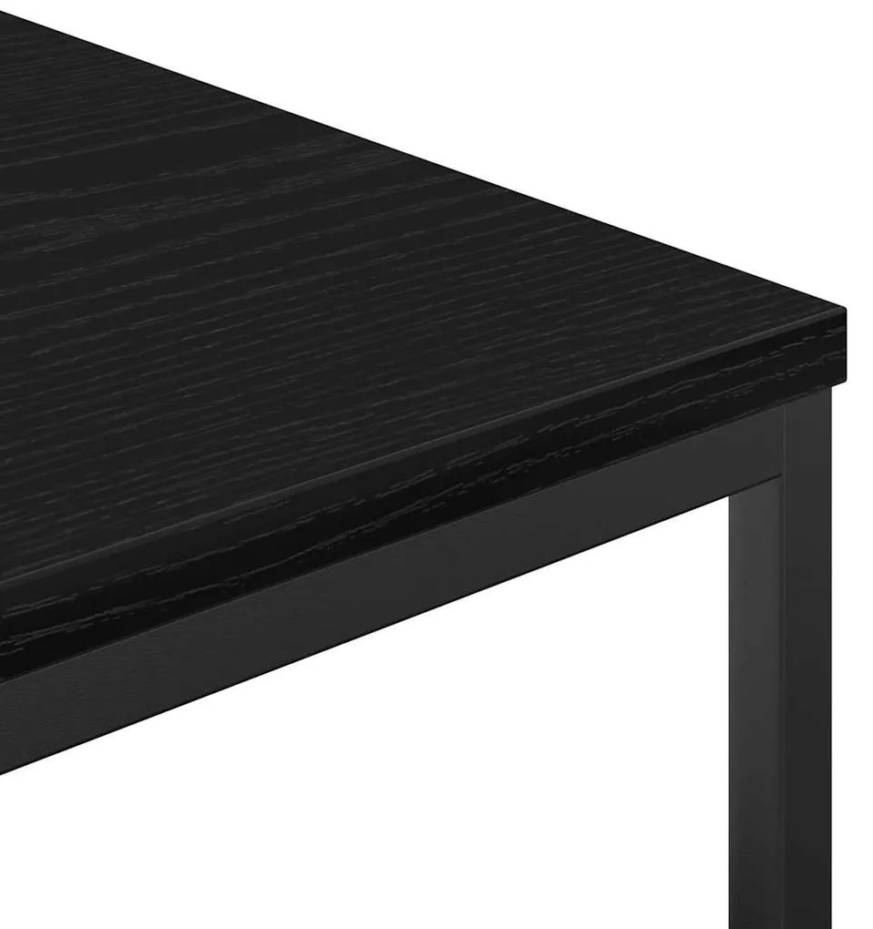 fekete tölgy fürdőszobaszekrény polcokkal 76,5x35x95 cm