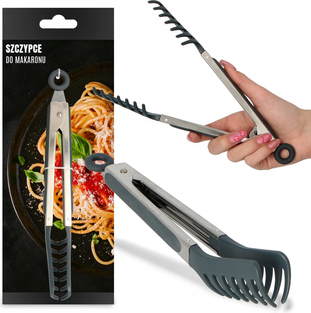 Konyhai Fogó Tészta Spagetti Grill Hús Saláták Univerzális St Qt