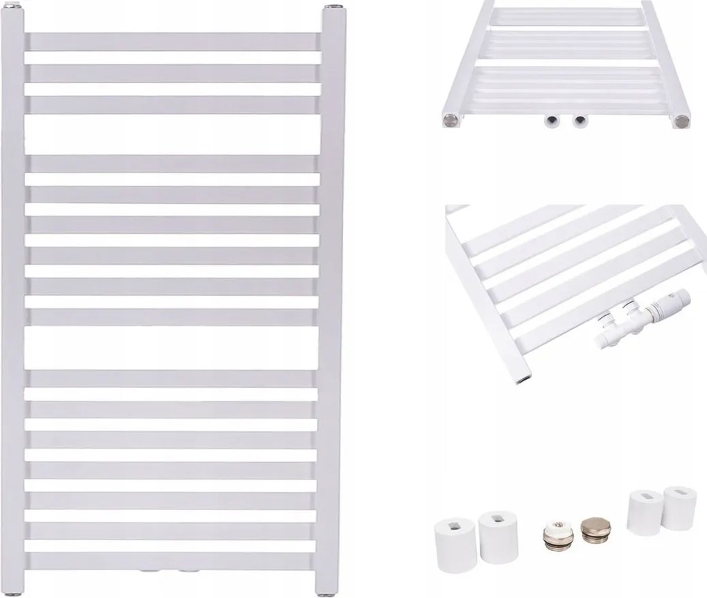 Fürdőszobai radiátor Vario 100/50 Fehér Matt 50mm