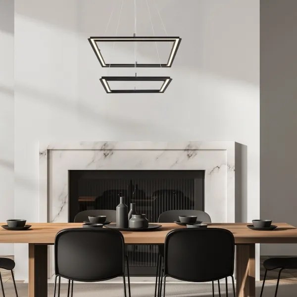 Rabalux 72243 - LED Csillár zsinóron SIDONA 2xLED/24W/230V 3000K