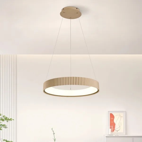 Brilagi - Dimmelhető LED függőlámpa kábelen FALCON MODERN LED/30W/230V 40 cm bézs + távirányító