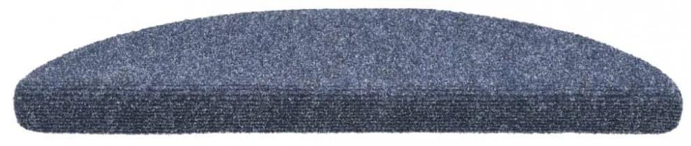 15 db kék öntapadós lépcsőszőnyeg 56x17x3 cm