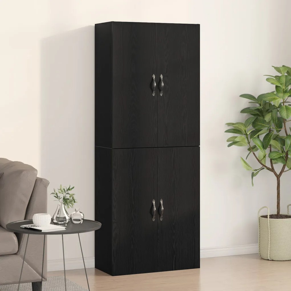 Számos 2 db Fekete Tölgy 69,5x34x180 cm Mérnöki Fa