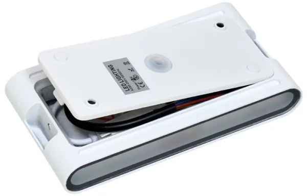 Ecolite ZFP12-BI - LED Kültéri fali lámpa BRICK 2xLED/6W/230V IP65 fehér