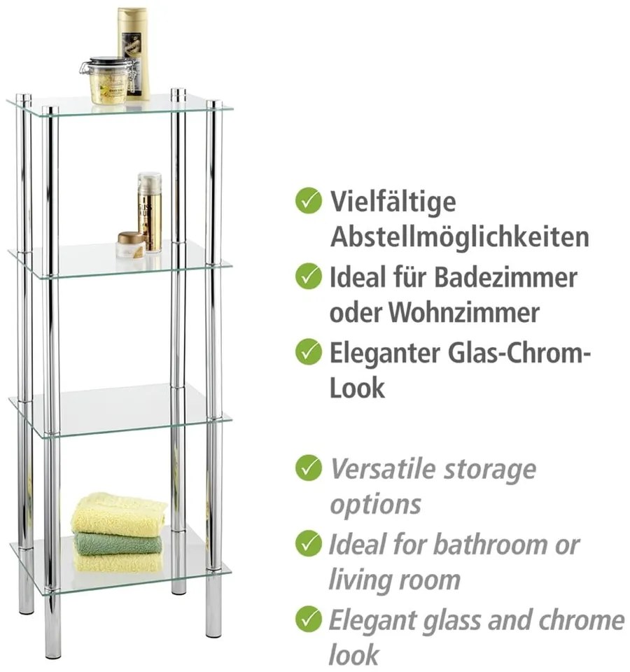Yago 4 szintes polc - Wenko