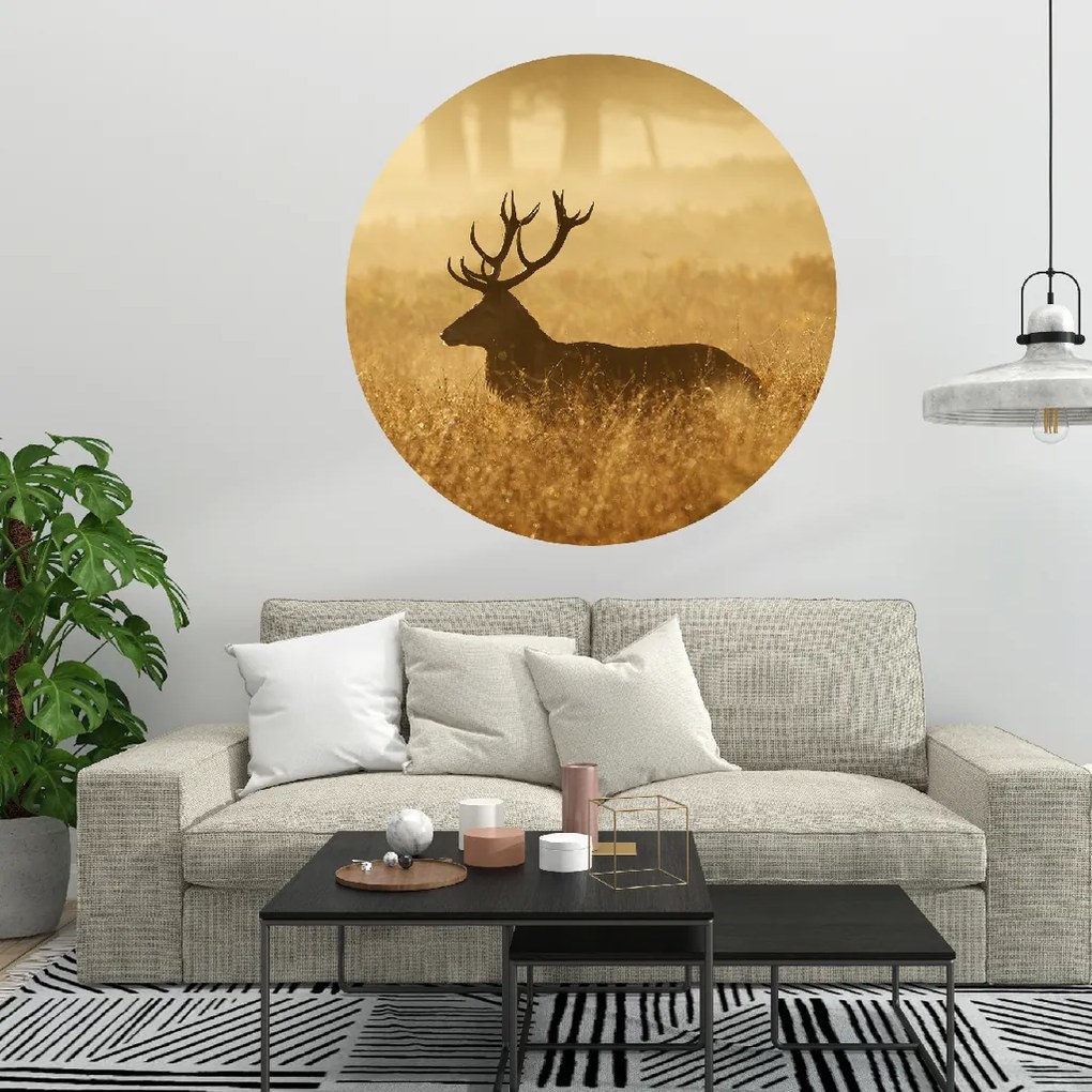 PIPPER. Kör alakú falmatrica "Szarvas 3" Méret: 60cm
