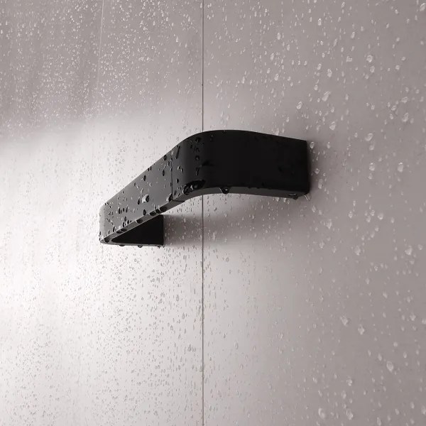 NIMCO NKC 30035-90 - Fali törölközőtartó NIKAU 39 cm matt fekete