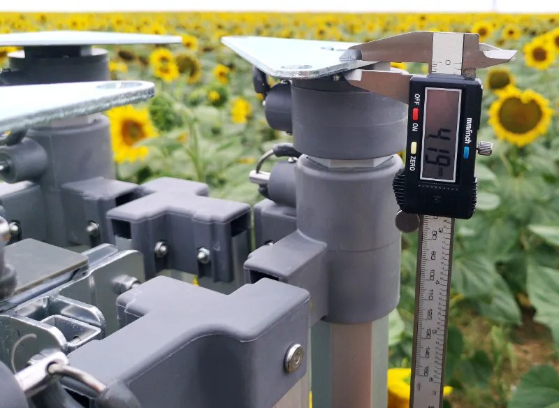 Alumínium esküvői sátor 3x6 m – elegáns és gyorsan felállítható - plusz 3 oldalfal - Kék