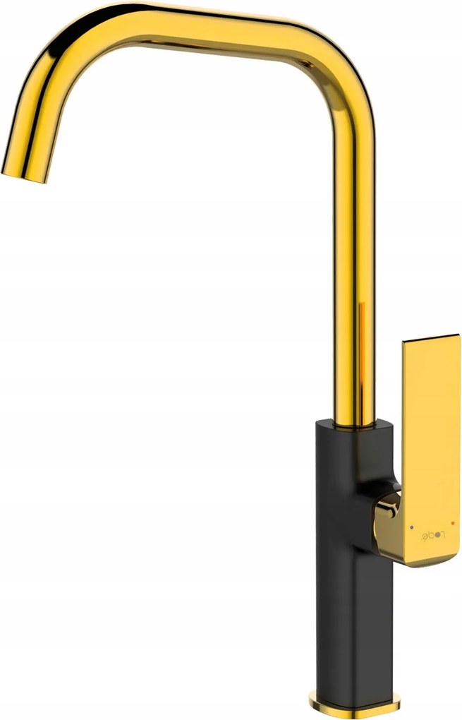 Álló konyhai csaptelep Loge Maroko Ma 35 fekete arany
