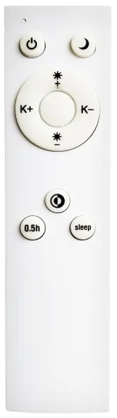 Top Light - LED Dimmelhető csillár zsinóron REVIT LED/50W/230V 3000-6500K fekete + távirányító