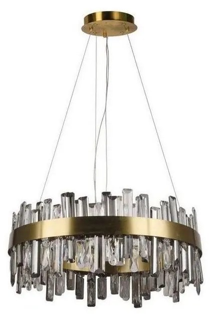 LED állítható fényerejű kristály csillár kábellel LED/80W/230V + DO