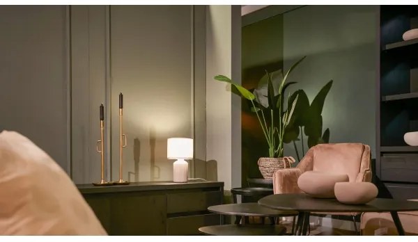 Brilo - Asztali lámpa INO 1xE14/10W/230V barna