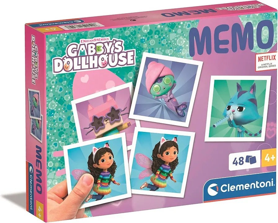 Gabi babaháza Fairy memóriajáték 48 db-os Clementoni