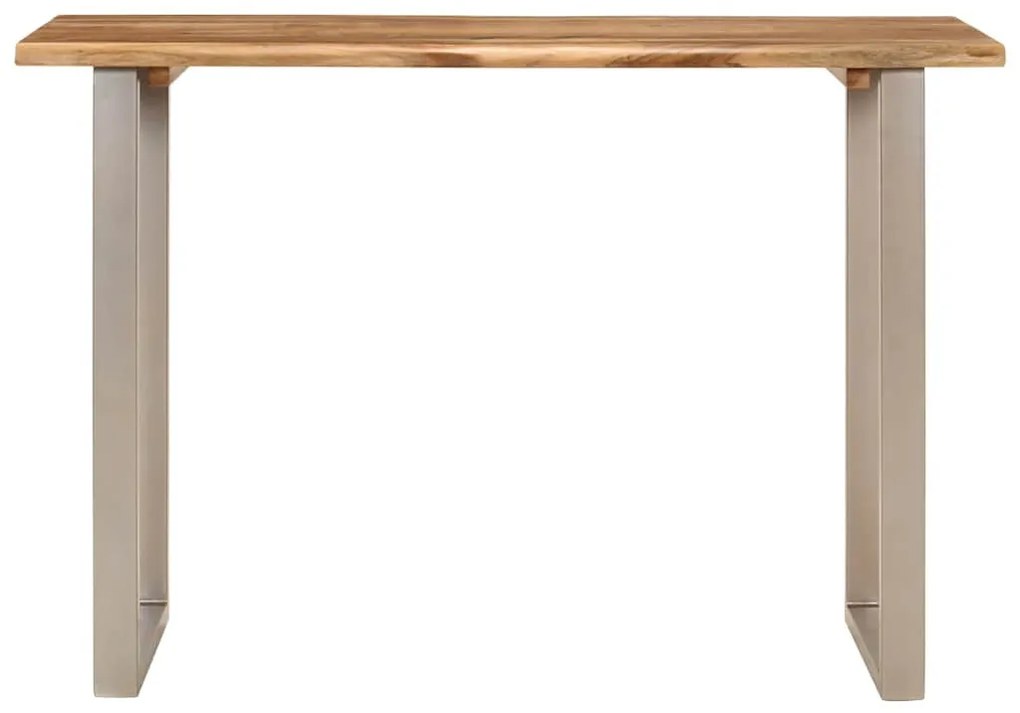 Tömör akácfa étkezőasztal 110 x 50 x 76 cm