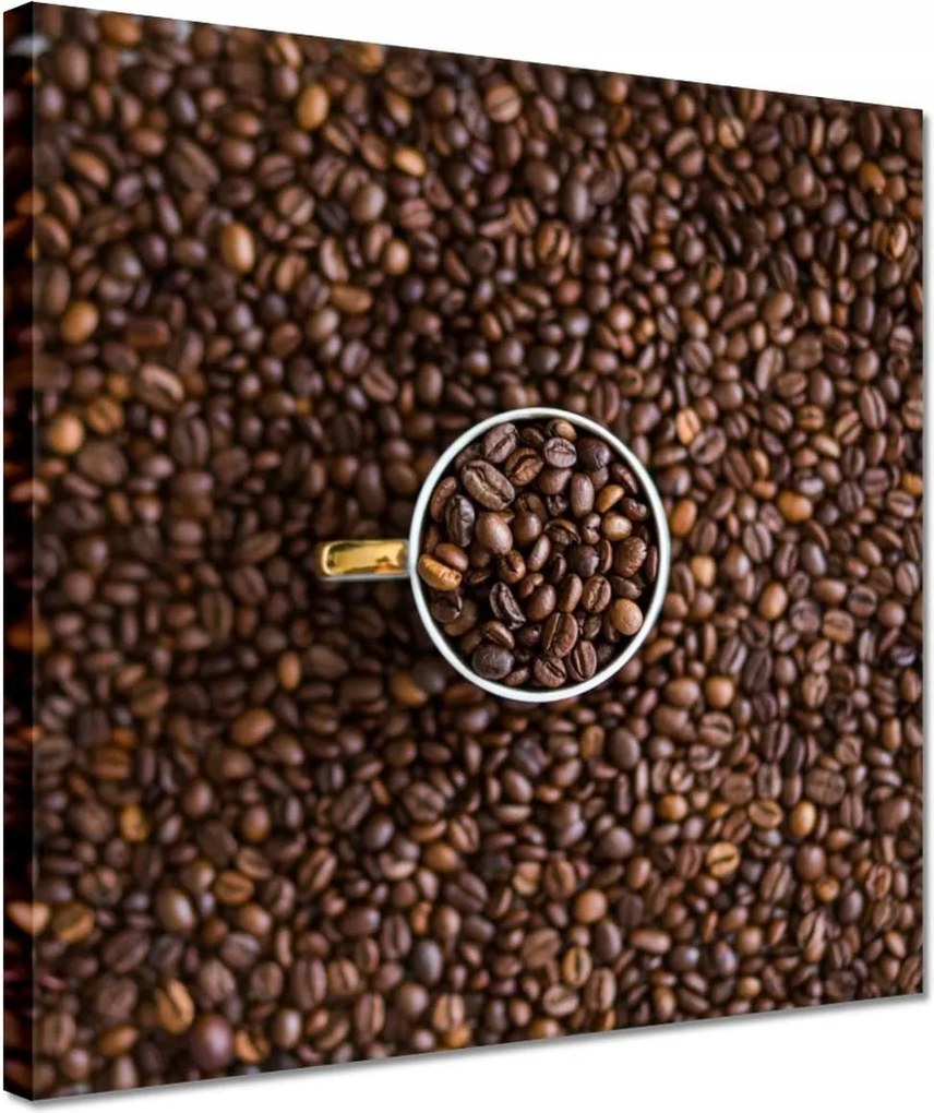 Vászonkép 30x30 Kávébab