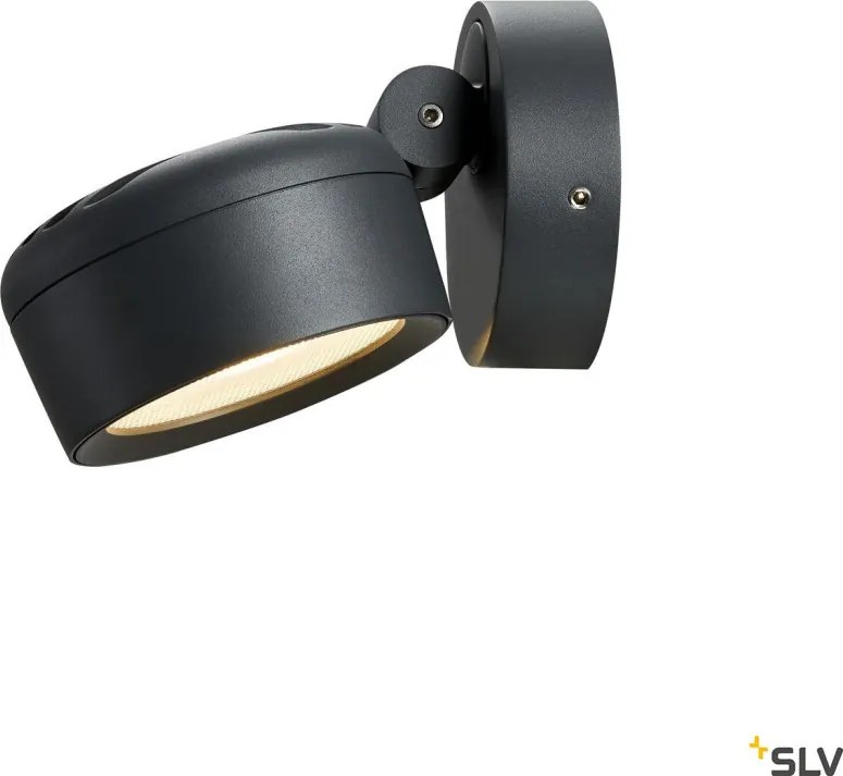 SLV 1002903 ESKINA Modern Kültéri Fali Lámpa Antracit LED IP65