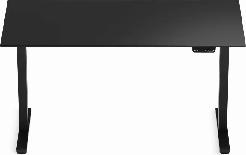 Elektromosan állítható magasságú íróasztal 138x67cm fekete / fekete | LVN System Control Flex+
