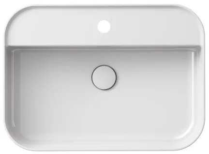 Ravak XJX01155005 - CERAMIC SLIM ráépíthető mosdó 55x40 cm kerámia/fehér