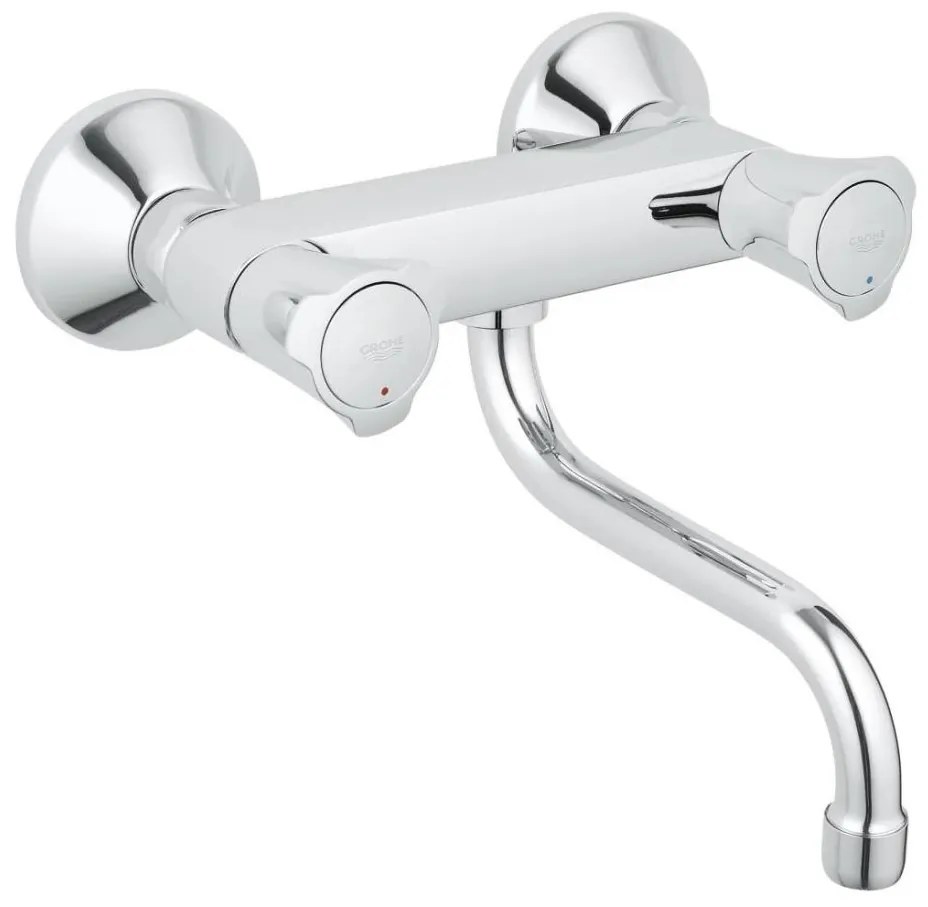 GROHE 31187001 - COSTA L 200 mm fali mosogató csaptelep, fényes króm