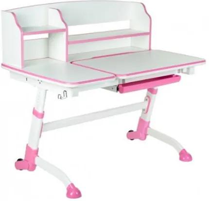 FUN DESK Amare ll Gyerek íróasztal állítható magassággal - rózsaszín