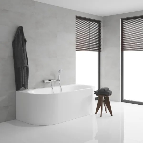 GROHE 34464001 - Termosztátos kádcsaptelep GROHTHERM 2000 DN 15 fényes króm