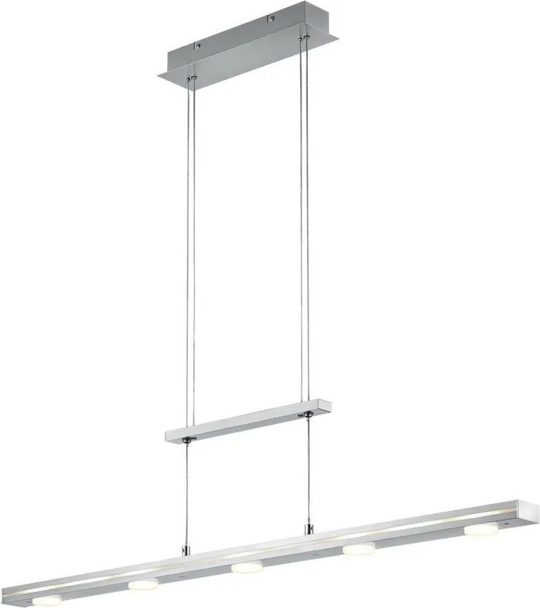 TRIO 379190707 LACAL Modern Led Függesztett Lámpa Ezüst LED IP20