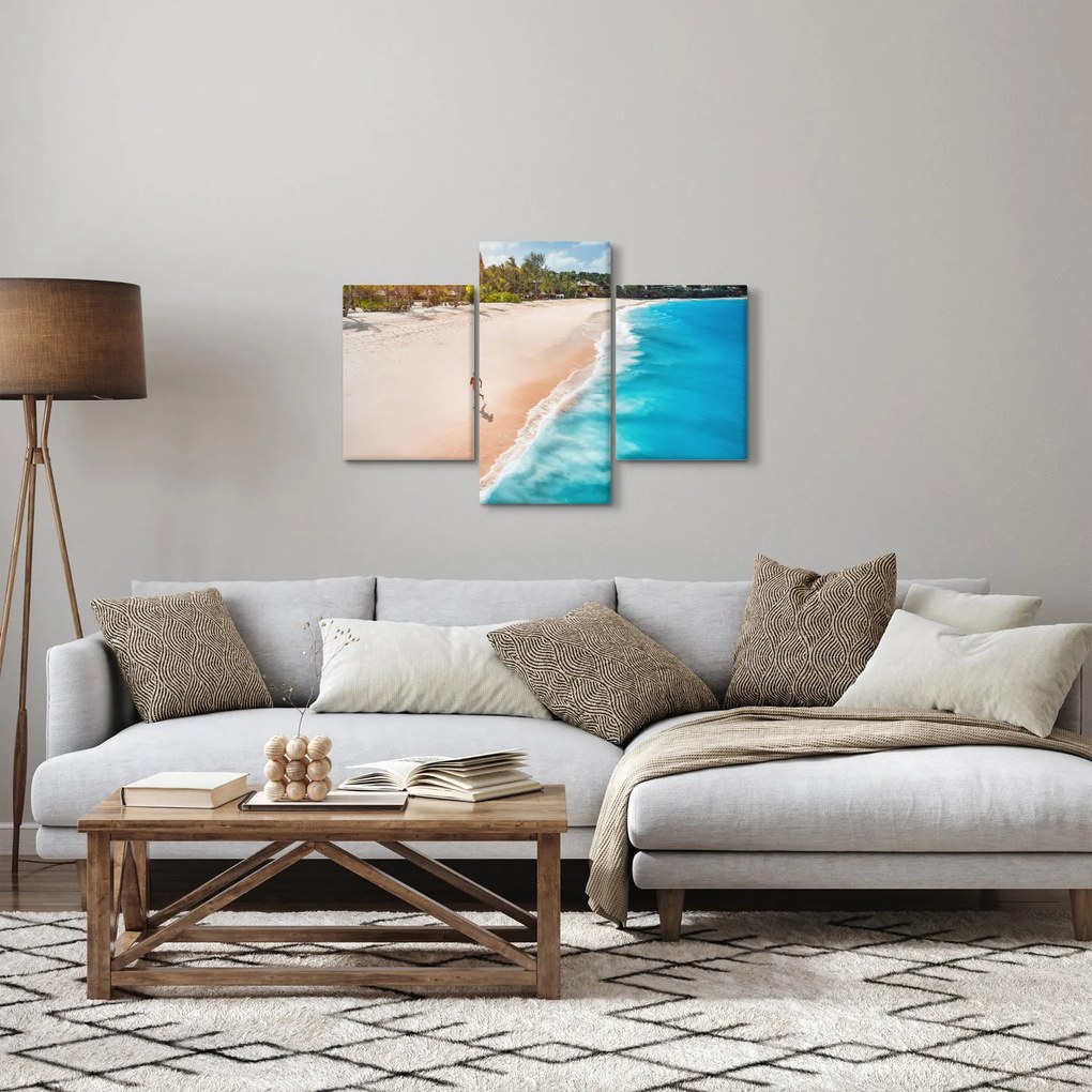 Kép - Strandfutás (90x60 cm)