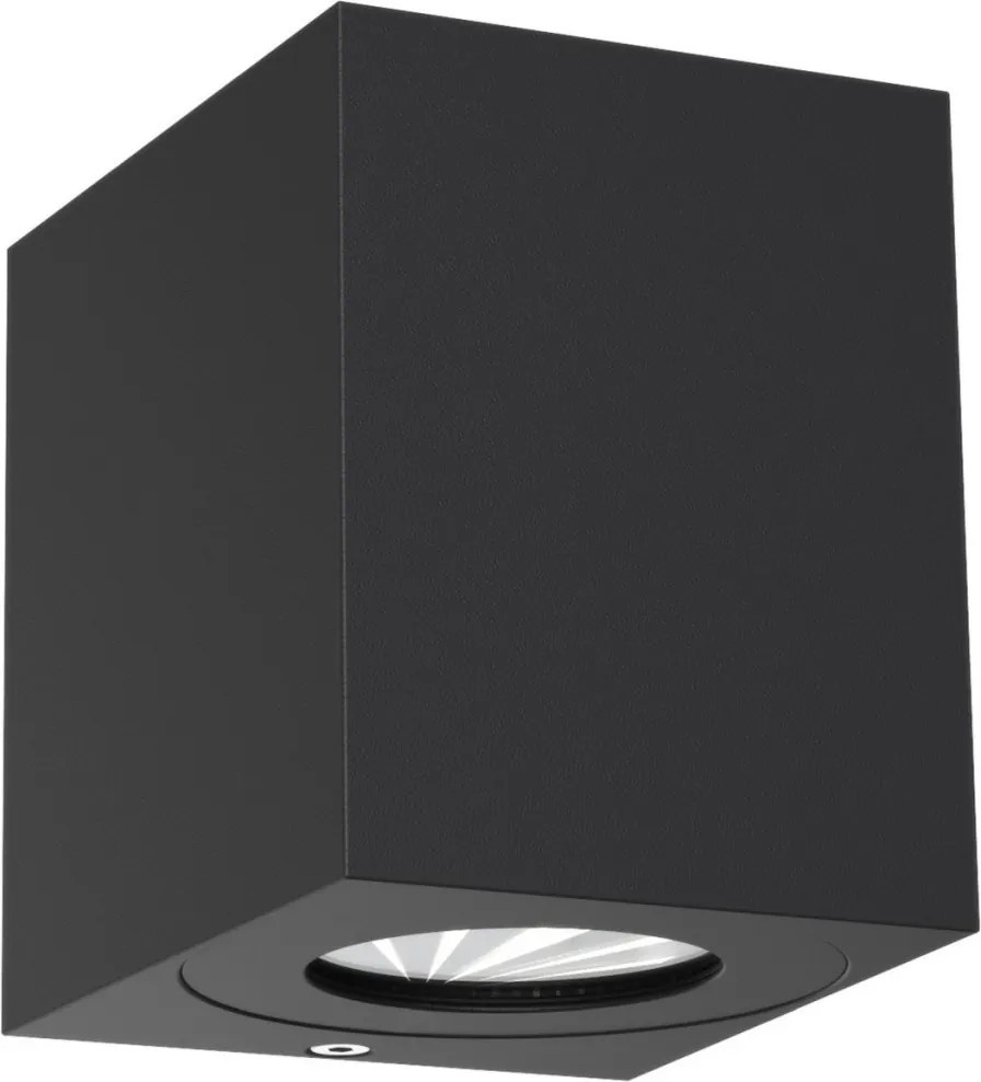 NORDLUX 49711203 CANTO Modern Kültéri Fali Lámpa Fekete LED IP44
