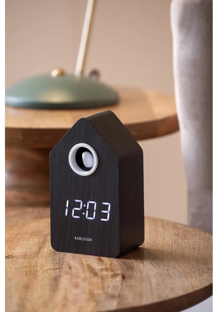 Digitális ébresztőóra Cuckoo LED – Karlsson