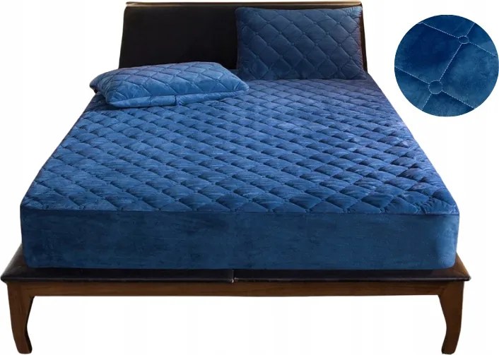 Matracvédő Huzat Topper Velúr Vízálló 120x200