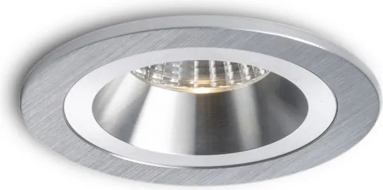 RENDL MAYDAY CC süllyesztett lámpa szálcsiszolt alumínium 230V/700mA LED 9W 2700K