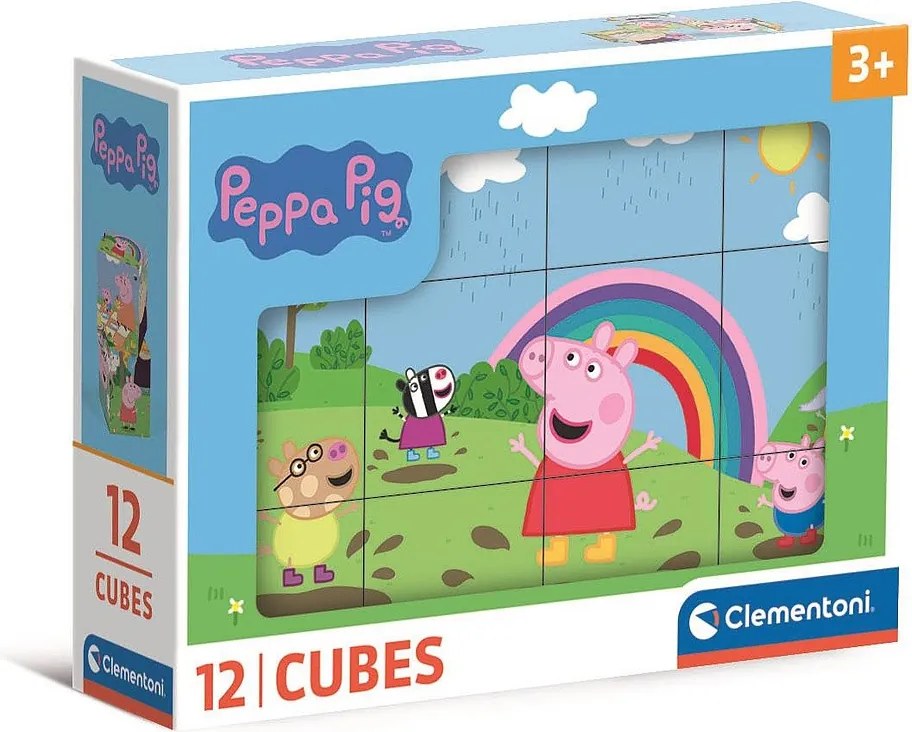 Peppa malac Nature Class mesekocka 12 db-os Clementoni
