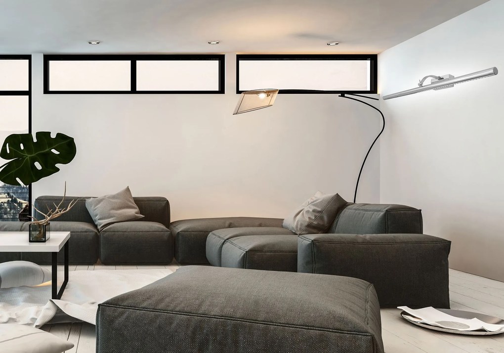 LED FÜRDŐSZOBA LÁMPA TÜKÖR fölött Rea 7W 55cm APP365-1W chrome