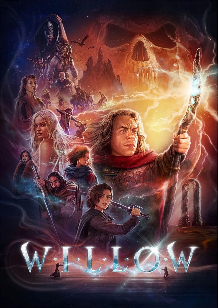 Poszter Willow Serial 2022 Warwick Davis