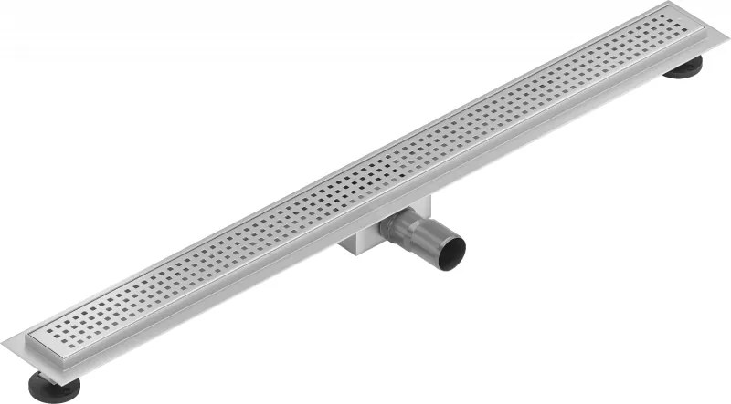 Mexen Lapos rozsdamentes acél zuhanyfolyó 80 cm minta M08, 1025080-15