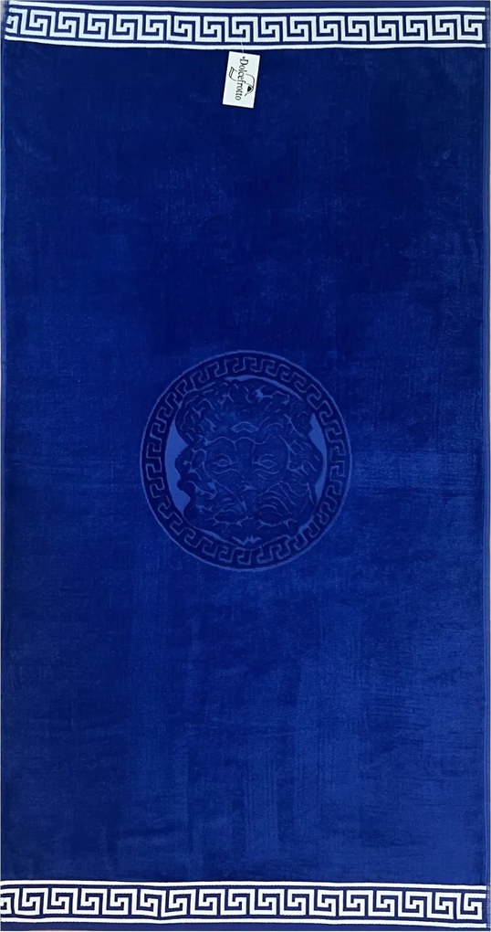 POSEIDON Strandtörölköző navy kék 165x90cm