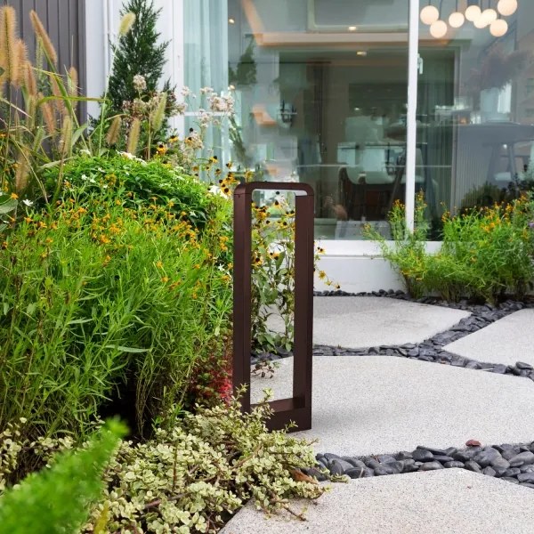 Brilagi - BARI kültéri LED lámpa LED/7W/230V 3000/4000/6000K barna IP54 50 cm