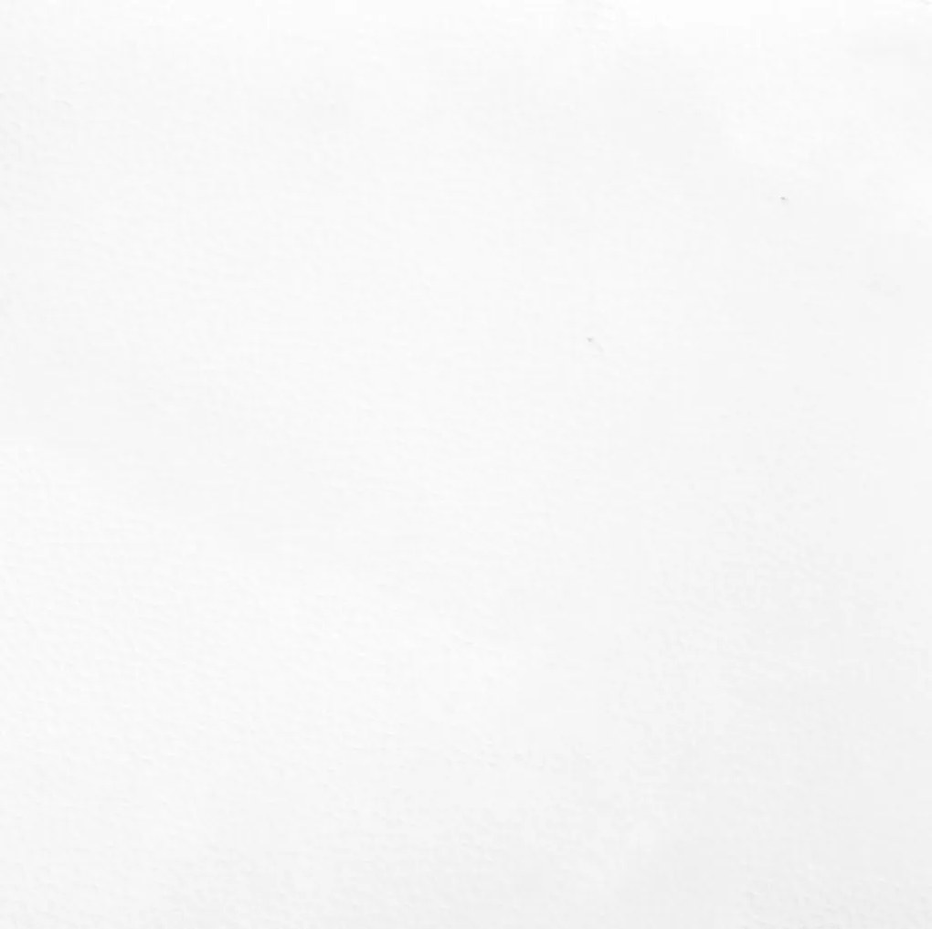 fehér műbőr fejtámla 80x5x118/128 cm
