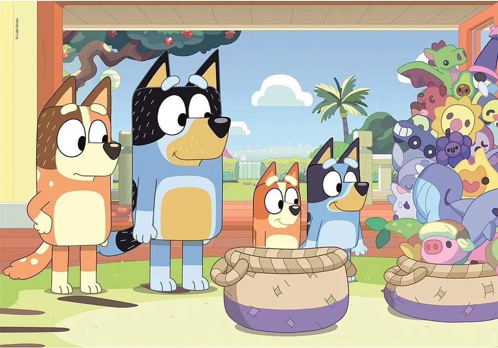 Bluey Family Time 2x20 db-os puzzle Clementoni