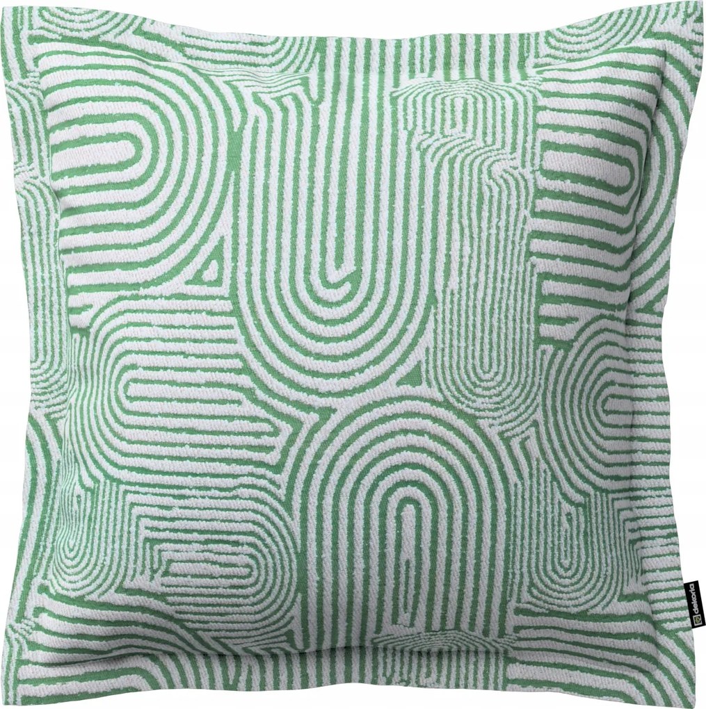 Párnahuzat 45x45 menta-ecru