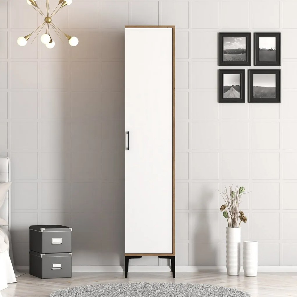 Kumsal S - Walnut, White