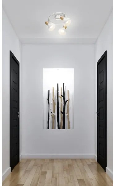 Spotlámpa PUERTO 3xE14/40W/230V